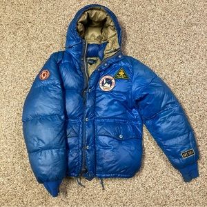 SUPER RARE Polo Raph Lauren mountain expedition puffer patch yosemite ski patrol